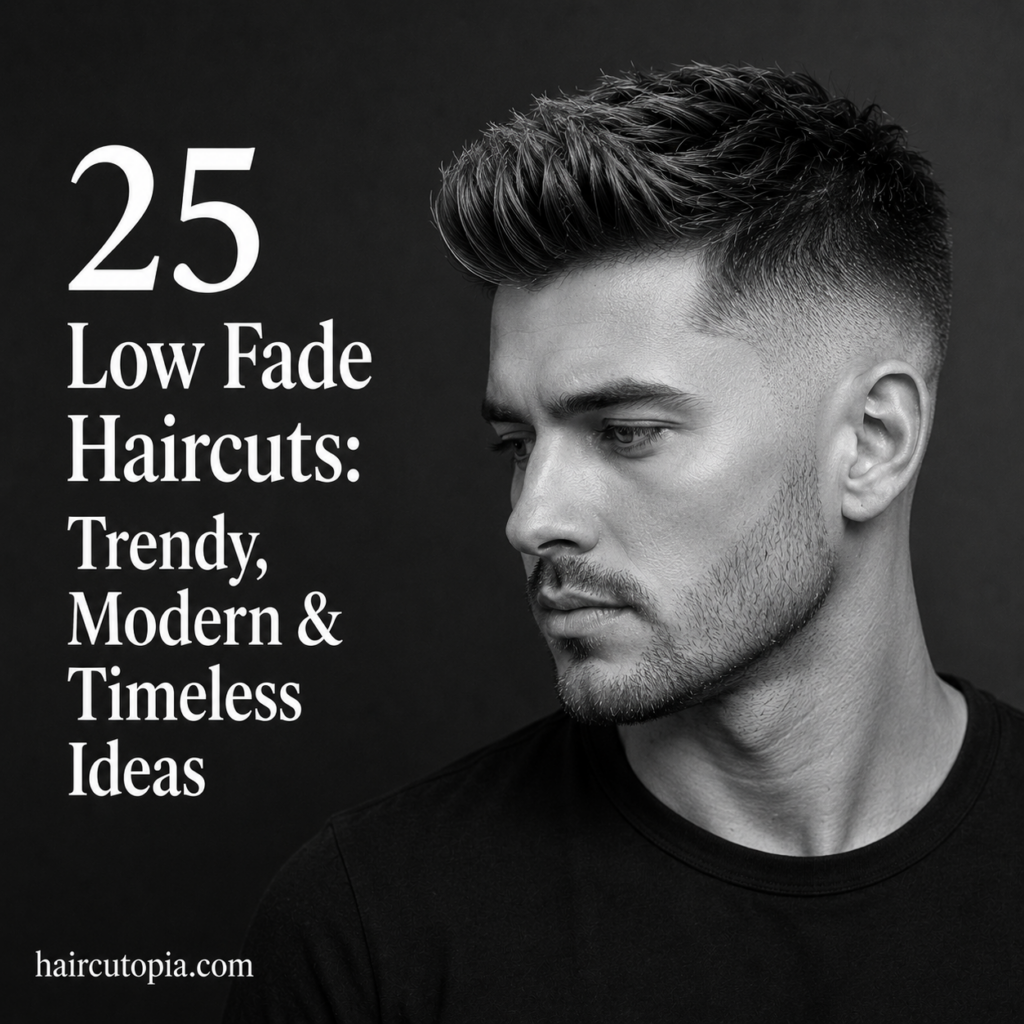 25 Low Fade Haircuts: Trendy, Modern & Timeless Ideas