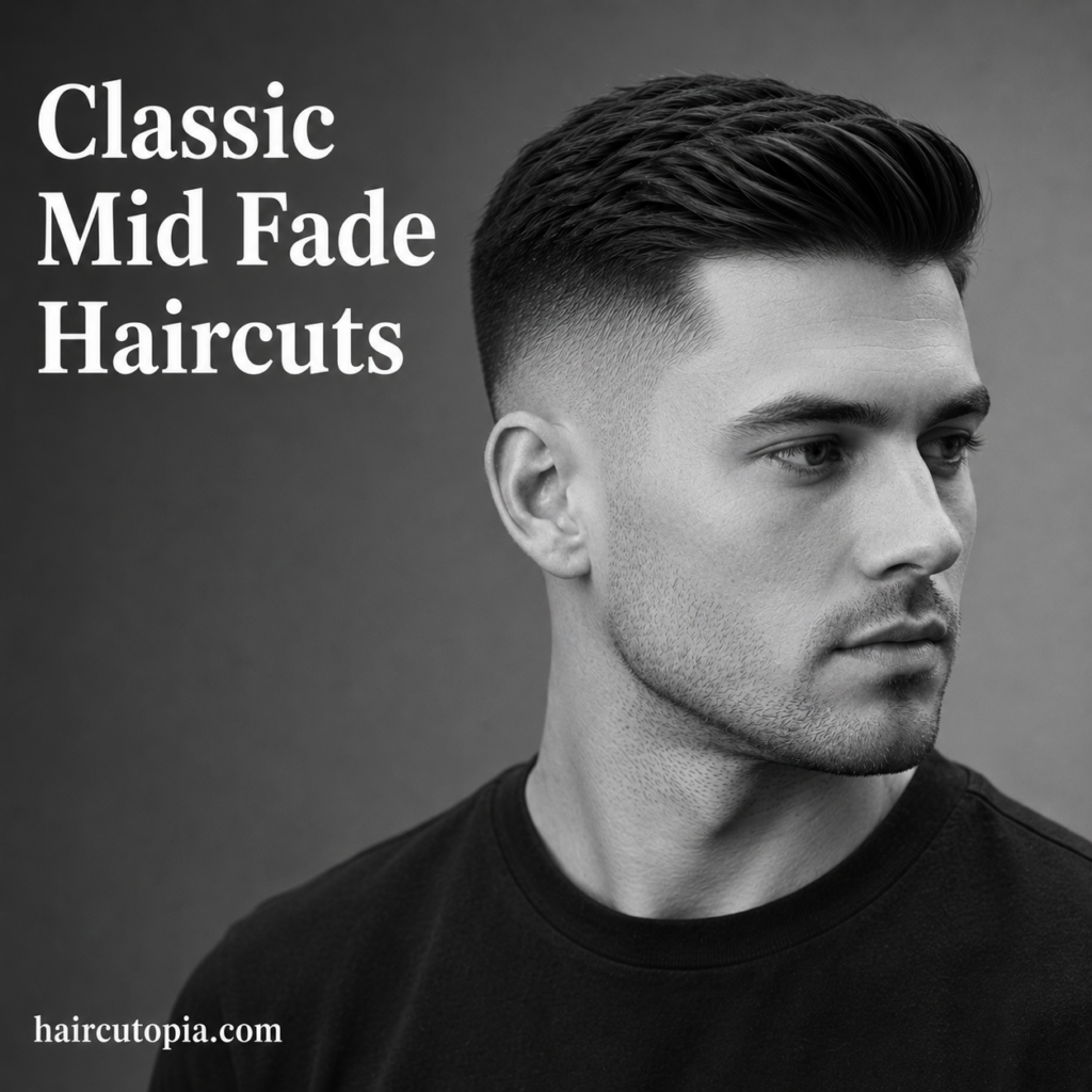 Classic Mid Fade Haircuts