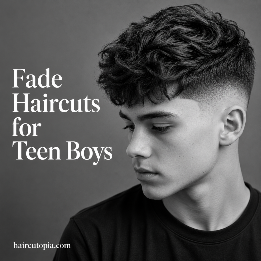 Fade Haircuts for Teen Boys: Trendy Styles That Stay Cool and Easy to Wear