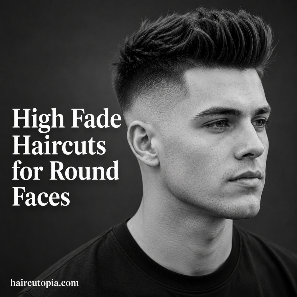 High Fade Haircuts for Round Faces: Styles That Add Definition and Structure