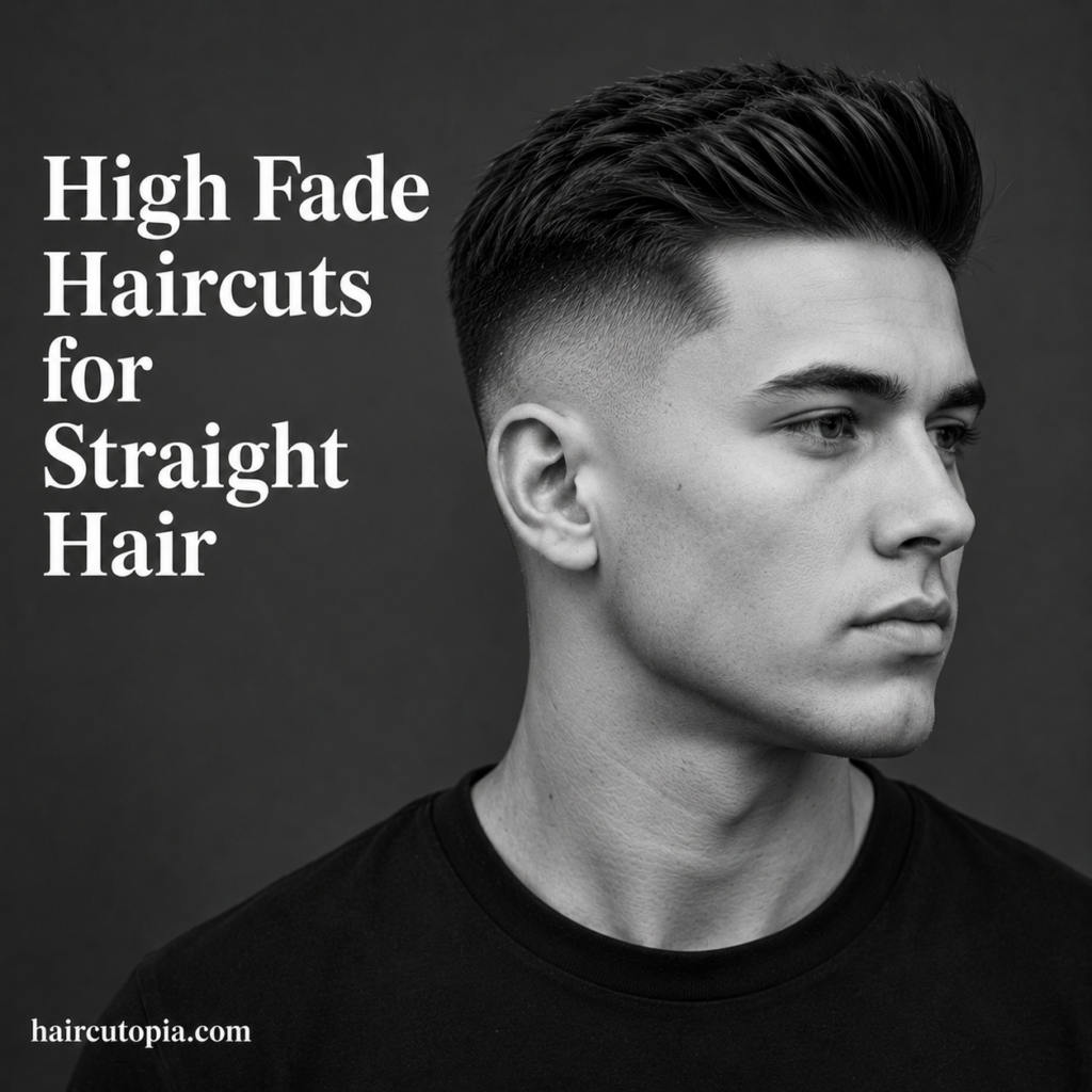 High Fade Haircuts for Straight Hair: Clean, Sharp, and Modern Styles