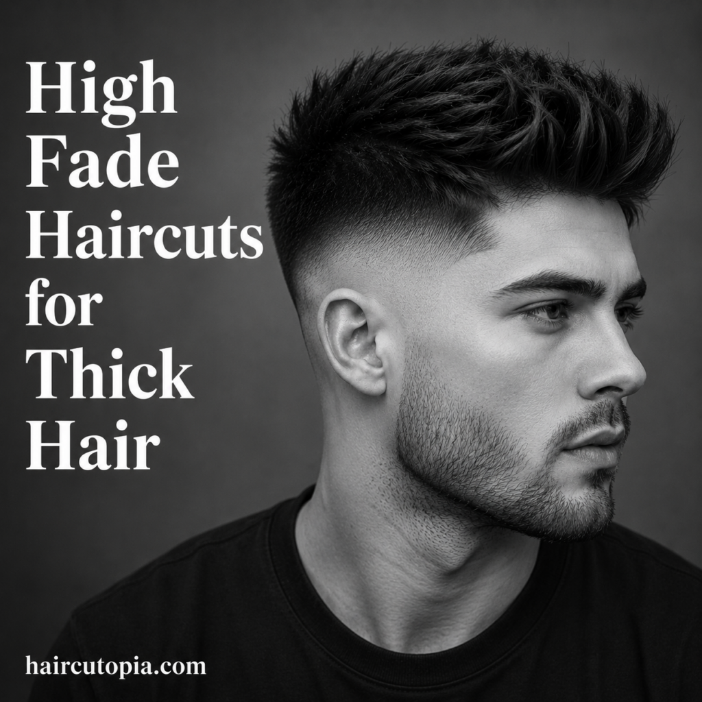 High Fade Haircuts for Thick Hair: Stylish, Clean, and Easy-to-Manage Looks