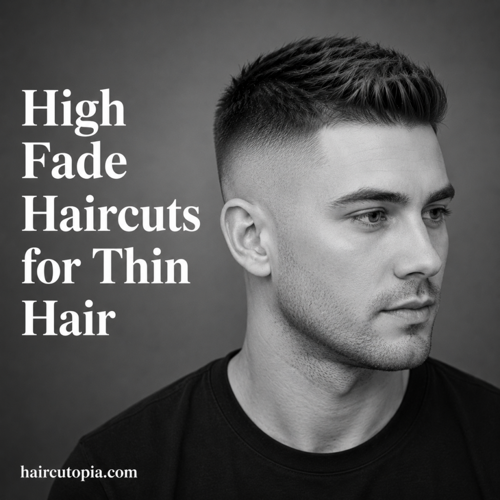 High Fade Haircuts for Thin Hair: Styles That Create the Appearance of Fuller Hair