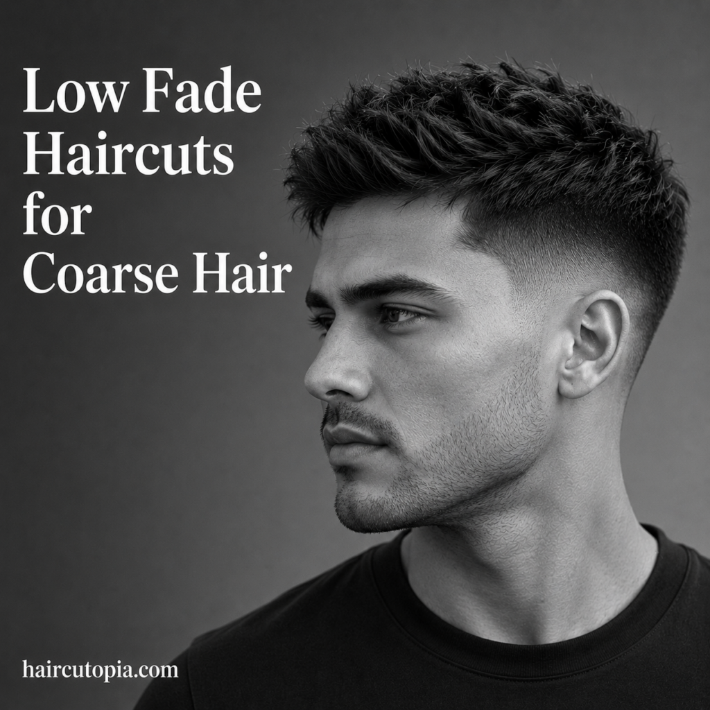 Low Fade Haircuts for Coarse Hair: Sharp Styles That Work With Thick Texture
