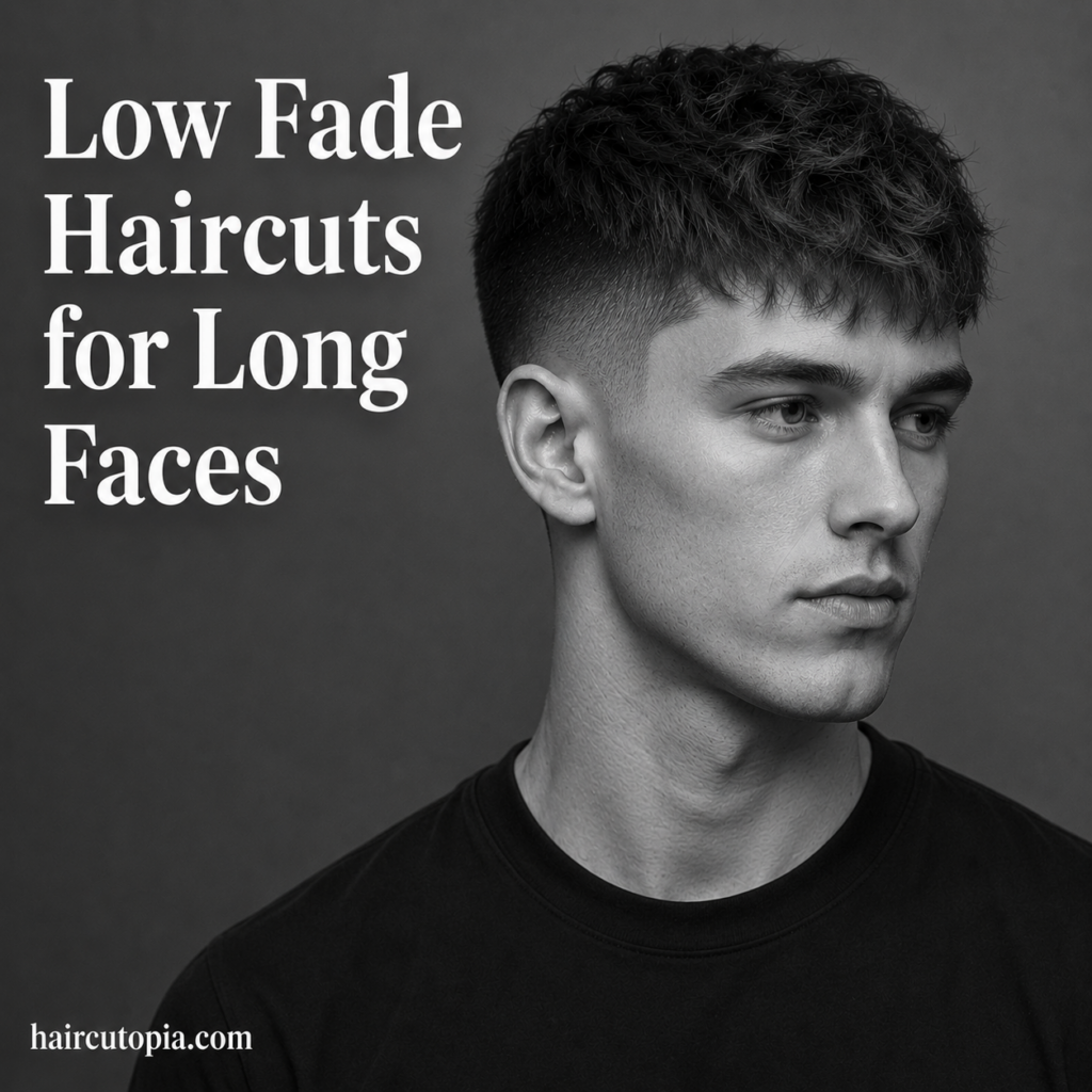 Low Fade Haircuts for Long Faces