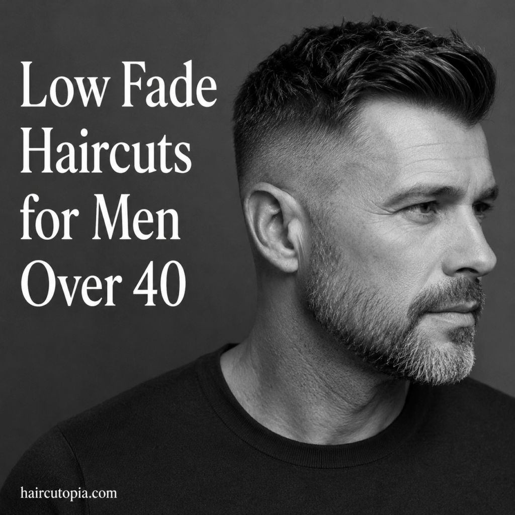 Low Fade Haircuts for Men Over 40