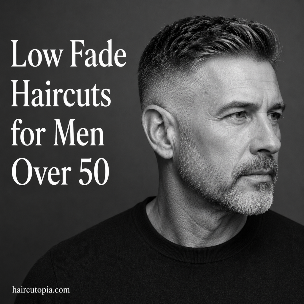 Low Fade Haircuts for Men Over 50