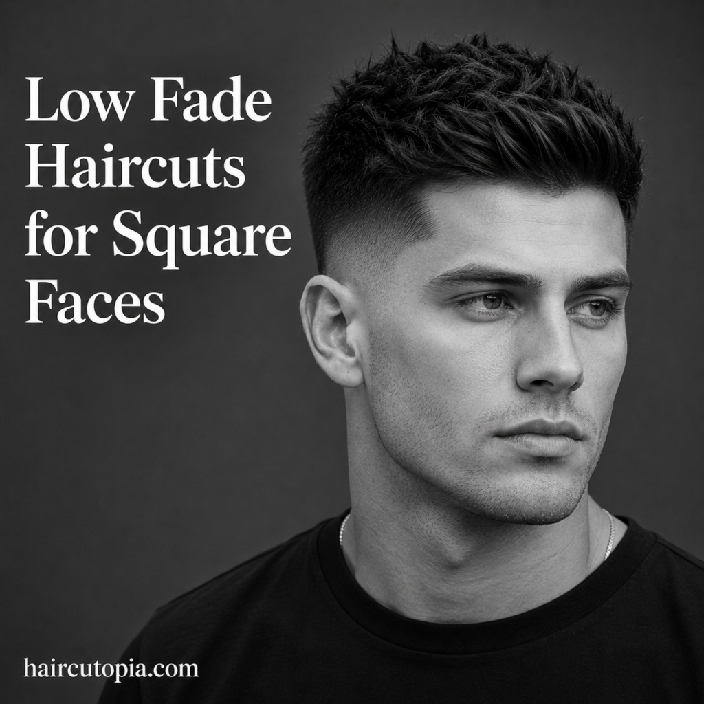 Low Fade Haircuts for Square Faces: Sharp Styles That Highlight Strong Features