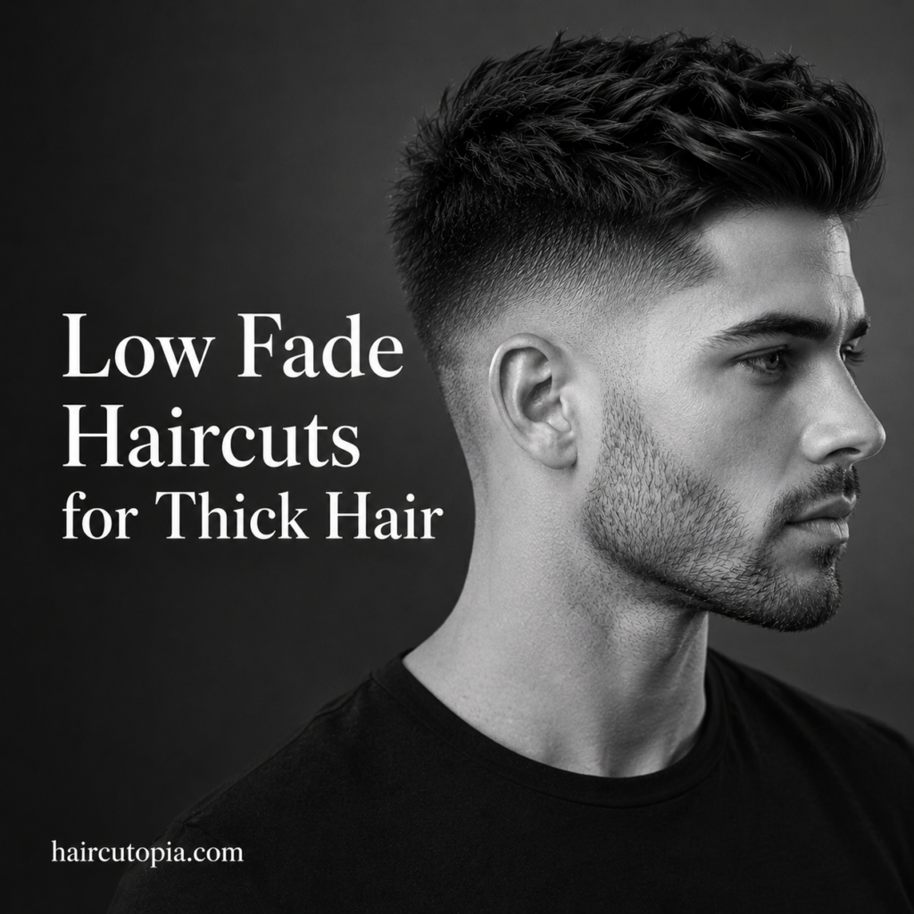 Low Fade Haircuts for Thick Hair