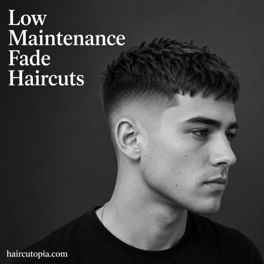 Low Maintenance Fade Haircuts: Easy Styles That Still Look Sharp