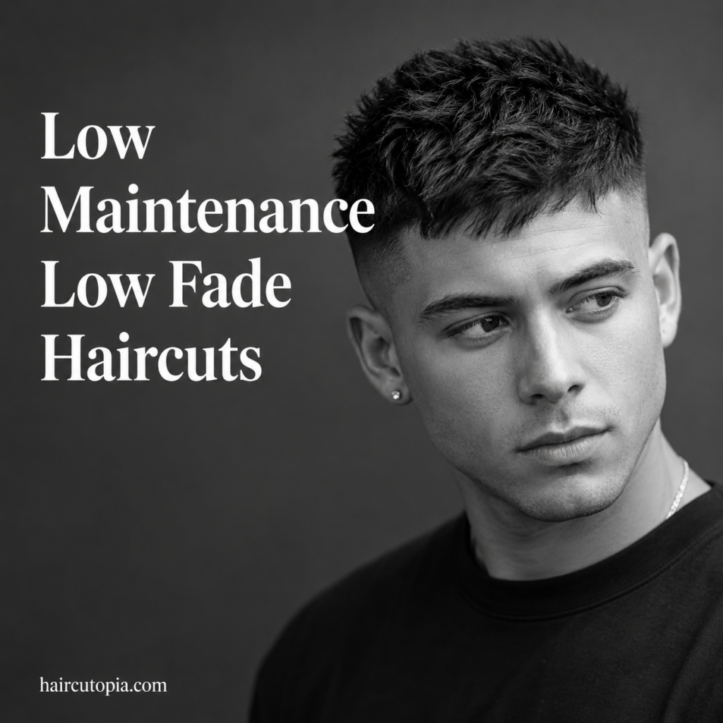 Low Maintenance Low Fade Haircuts: Easy Styles That Look Sharp With Minimal Effort