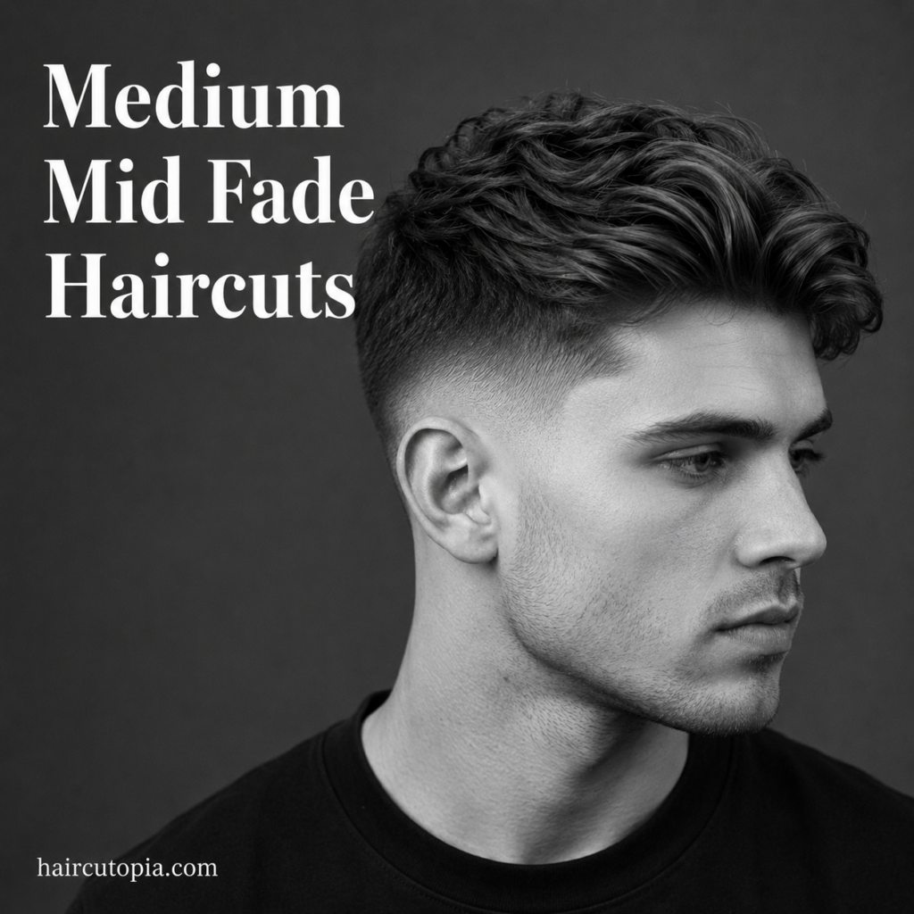 Medium Mid Fade Haircuts: The Perfect Balance of Style and Versatility