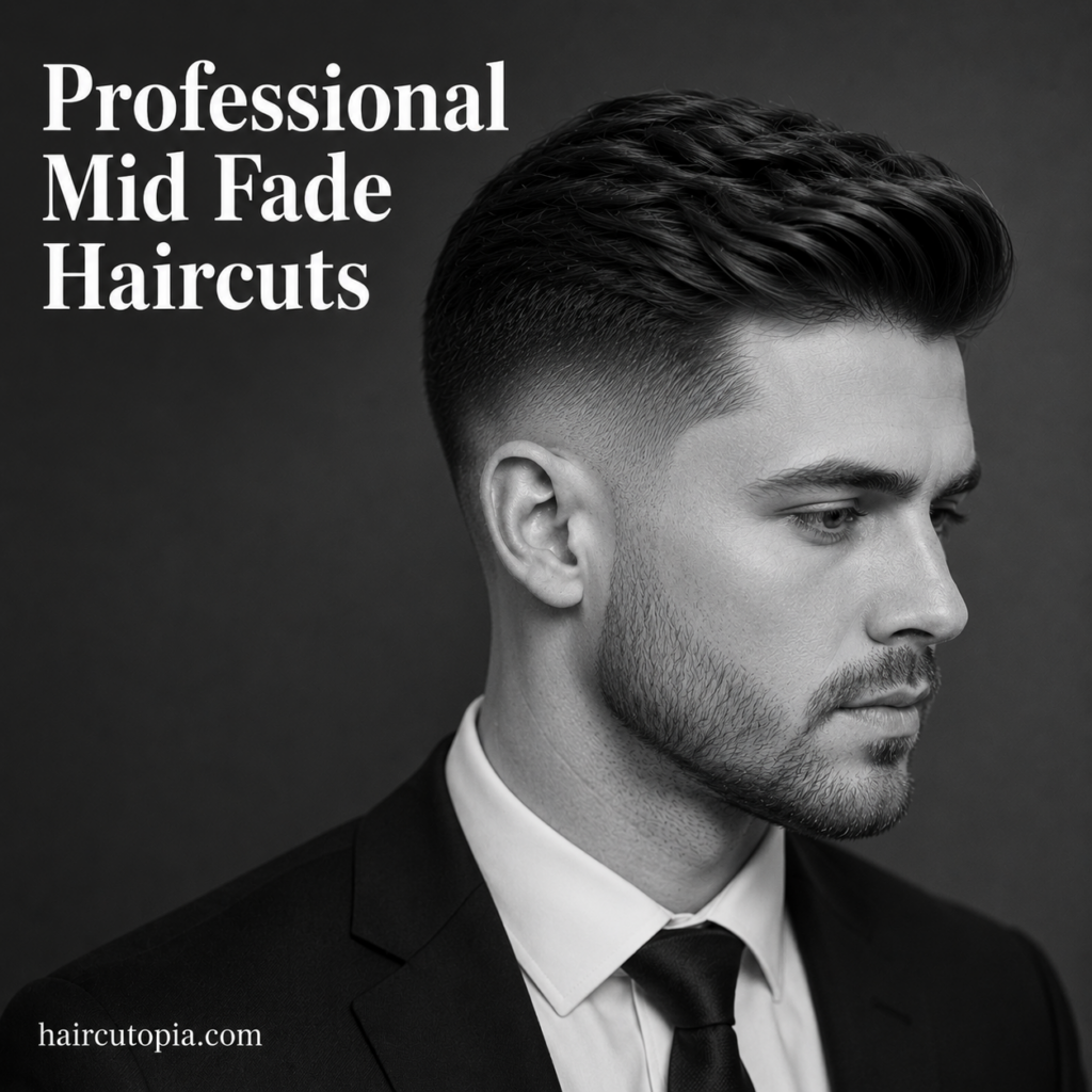 Professional Mid Fade Haircuts: Clean, Modern Styles for Work and Everyday Life