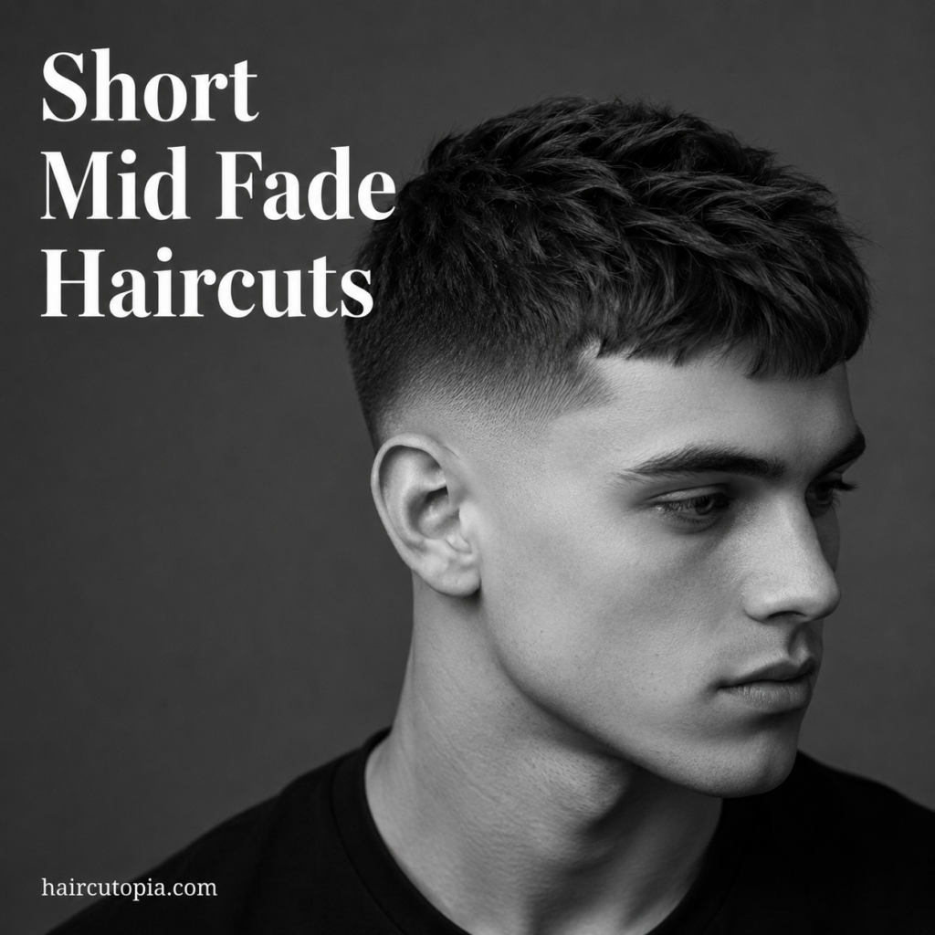 Short Mid Fade Haircuts: Clean, Sharp Styles That Never Go Out of Fashion