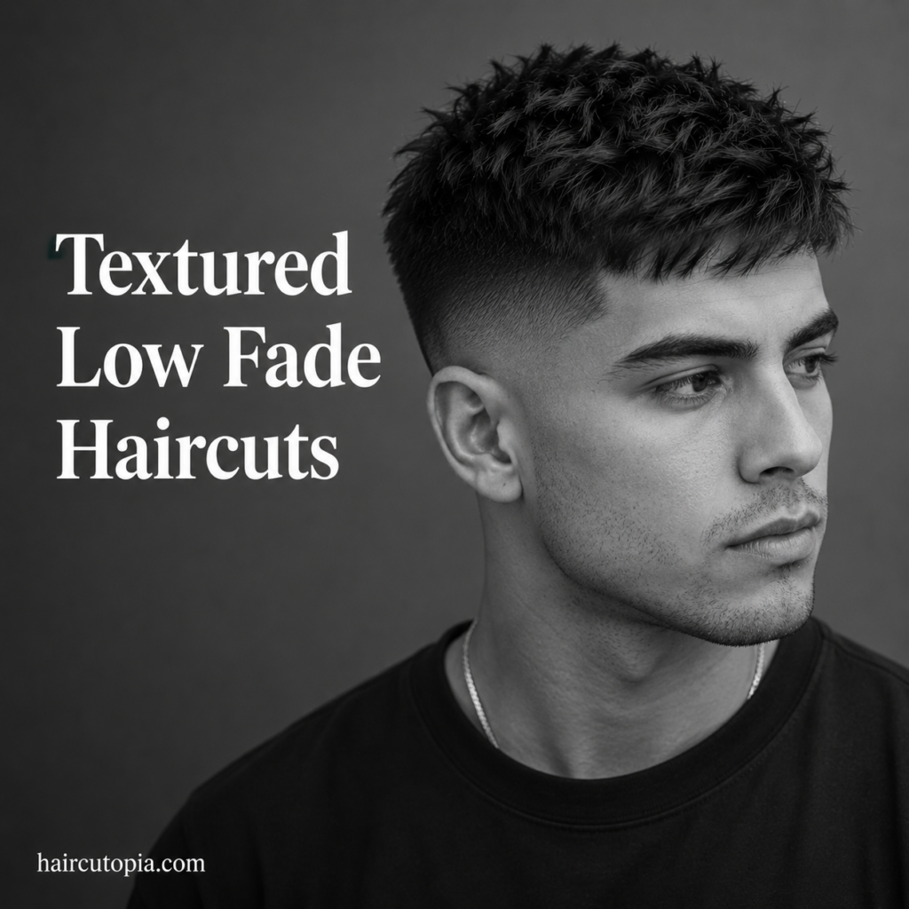 Textured Low Fade Haircuts: Modern Styles That Add Movement and Personality