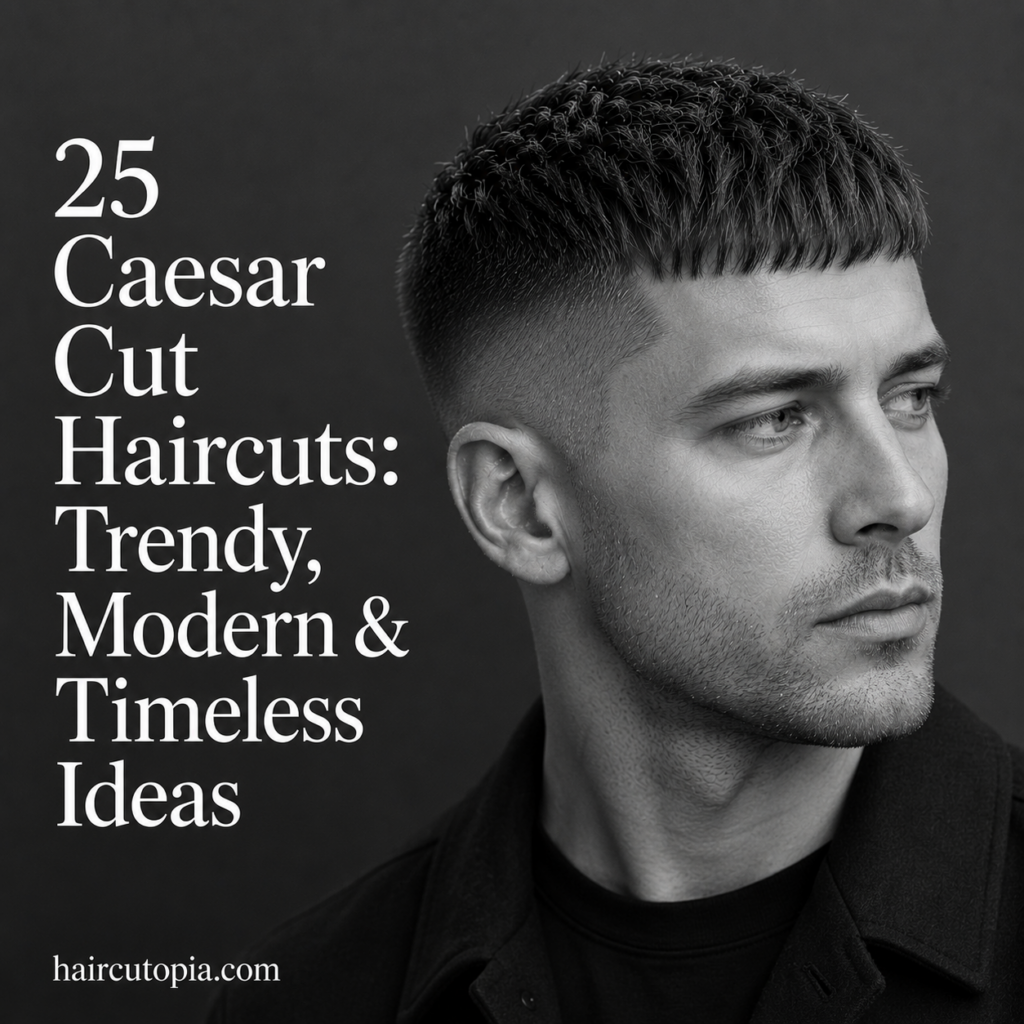 25 Caesar Cut Haircuts: Trendy, Modern & Timeless Ideas