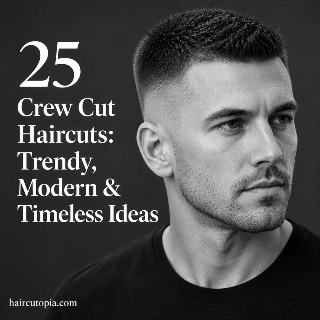 25 Crew Cut Haircuts: Trendy, Modern & Timeless Ideas