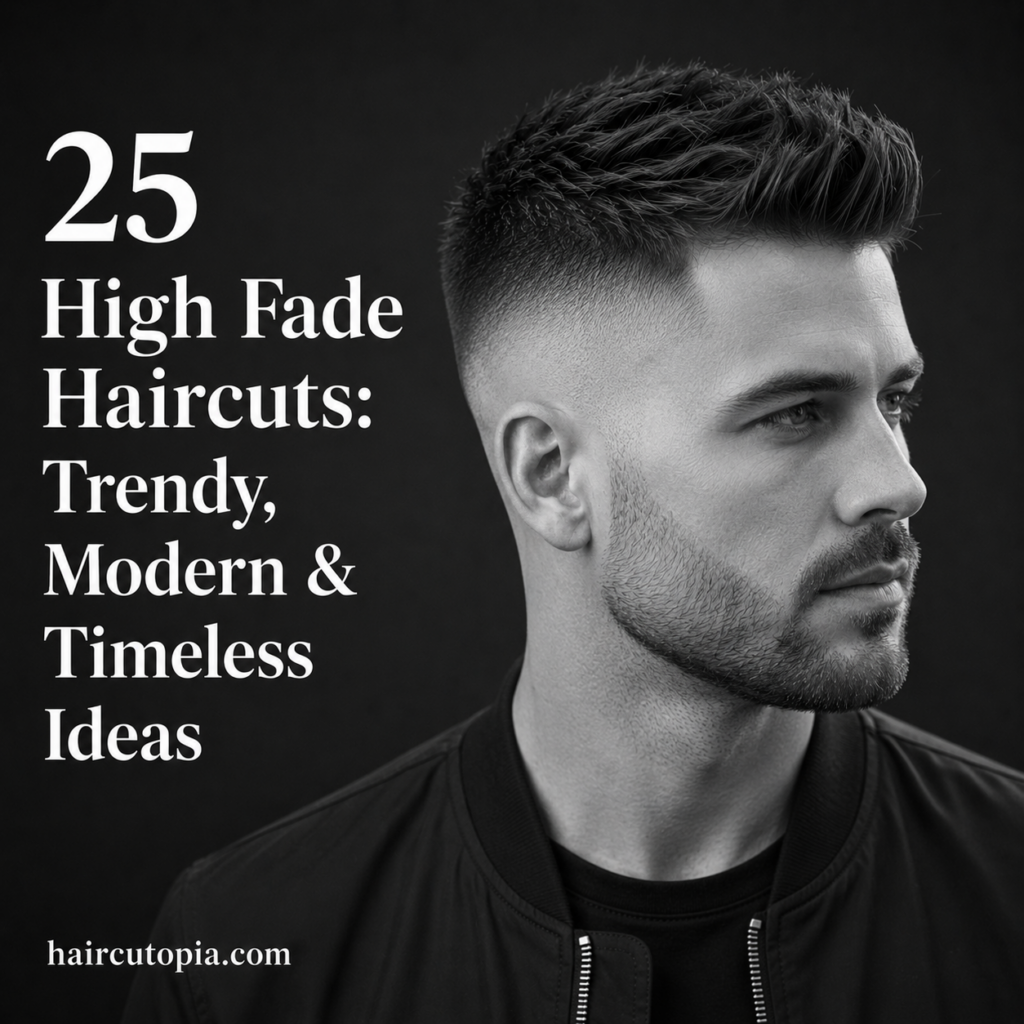 25 High Fade Haircuts: Trendy, Modern & Timeless Ideas