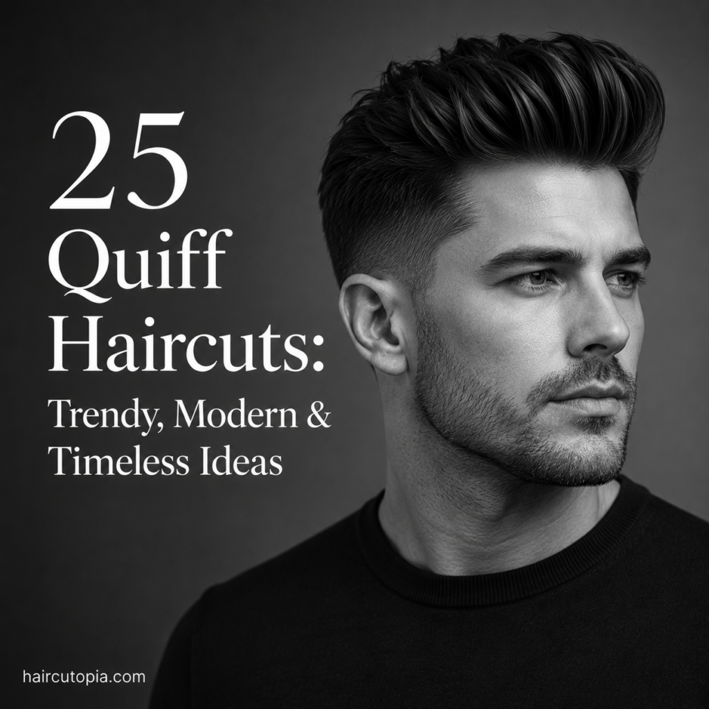 25 Quiff Haircuts: Trendy, Modern & Timeless Ideas
