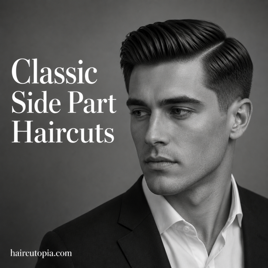 Classic Side Part Haircuts: Timeless Styles for Men
