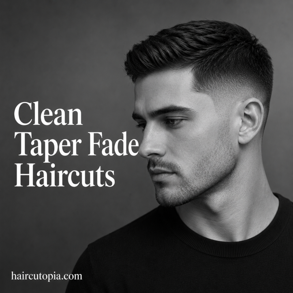 Clean Taper Fade Haircuts: Sharp, Timeless Styles for Every Man