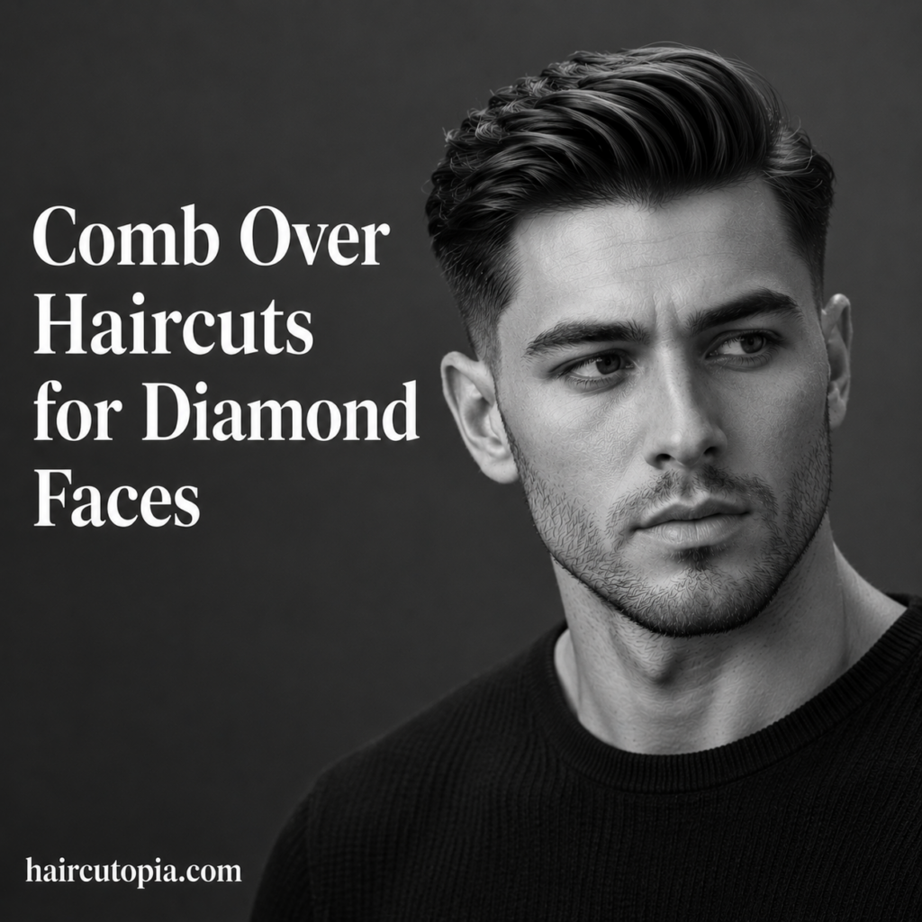 Comb Over Haircuts for Diamond Faces