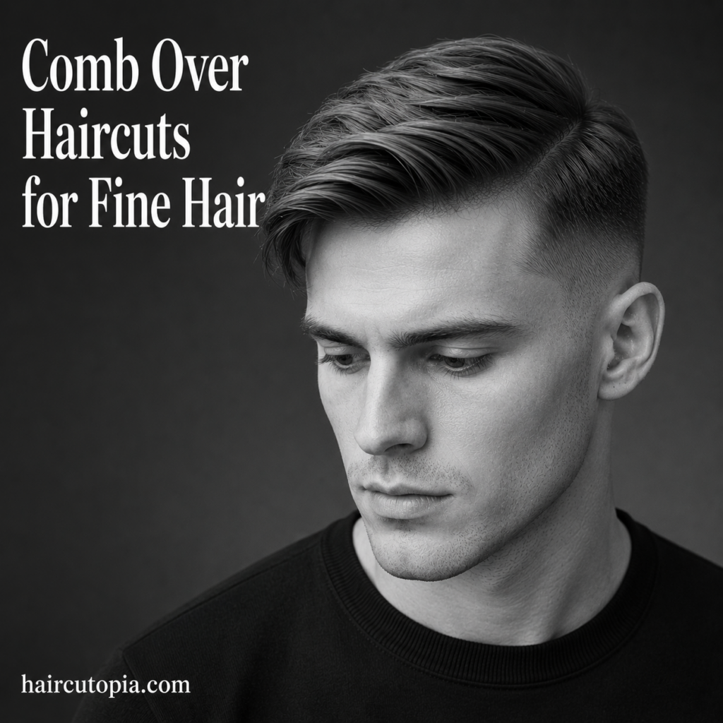 Comb Over Haircuts for Fine Hair
