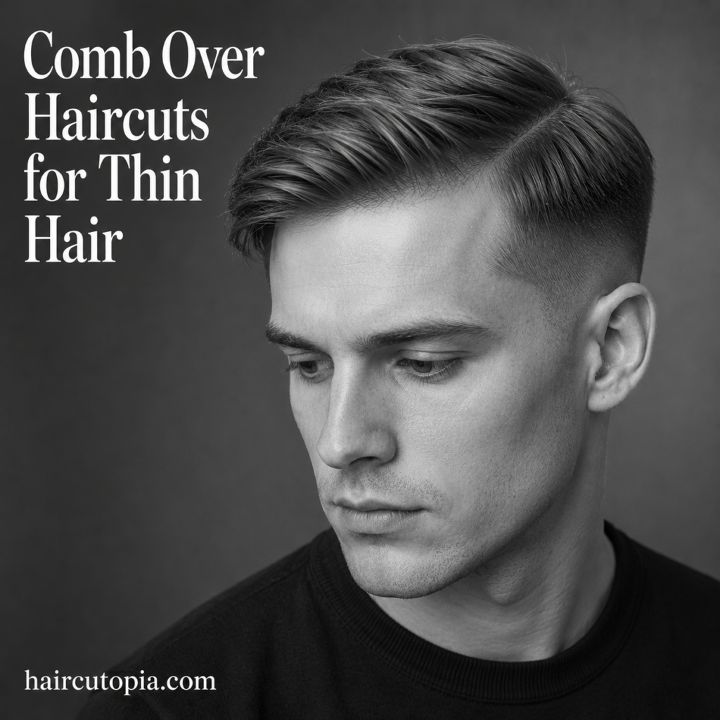 Comb Over Haircuts for Thin Hair