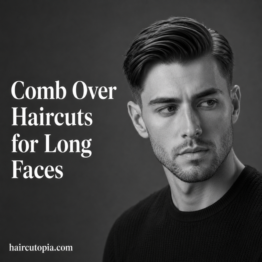 Comb Over Haircuts for Long Faces