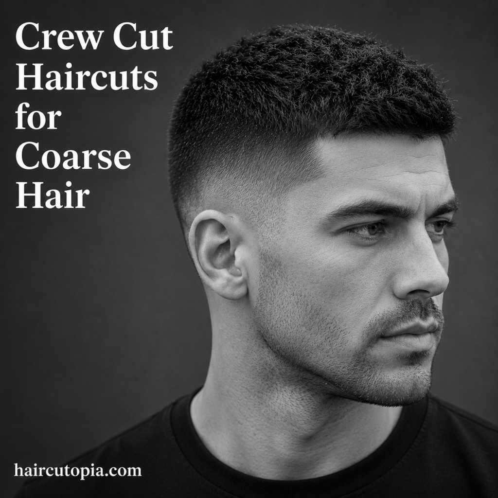 Crew Cut Haircuts for Coarse Hair: Strong, Stylish, and Easy to Manage