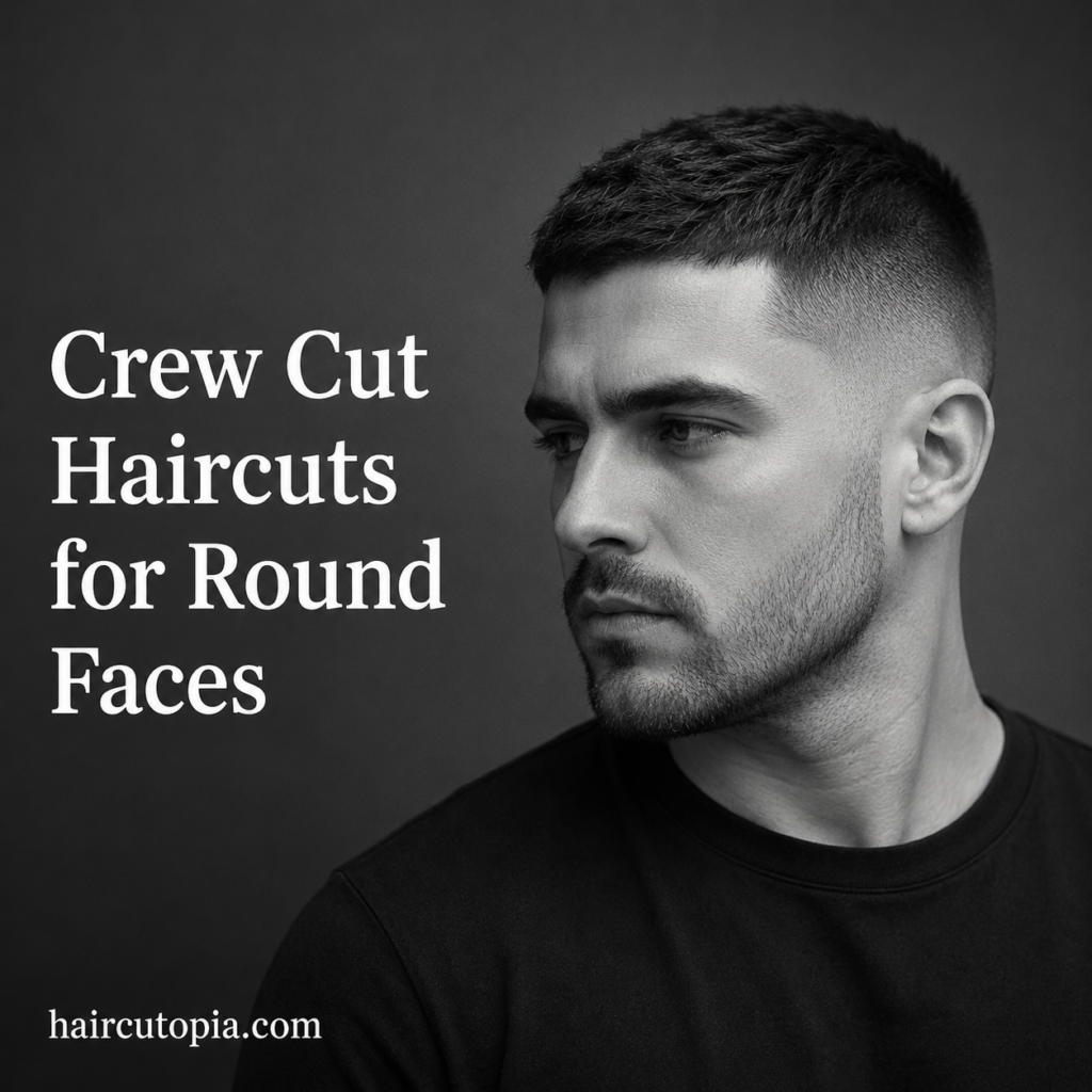 Crew Cut Haircuts for Round Faces: The Best Styles for a Sharper, More Defined Look