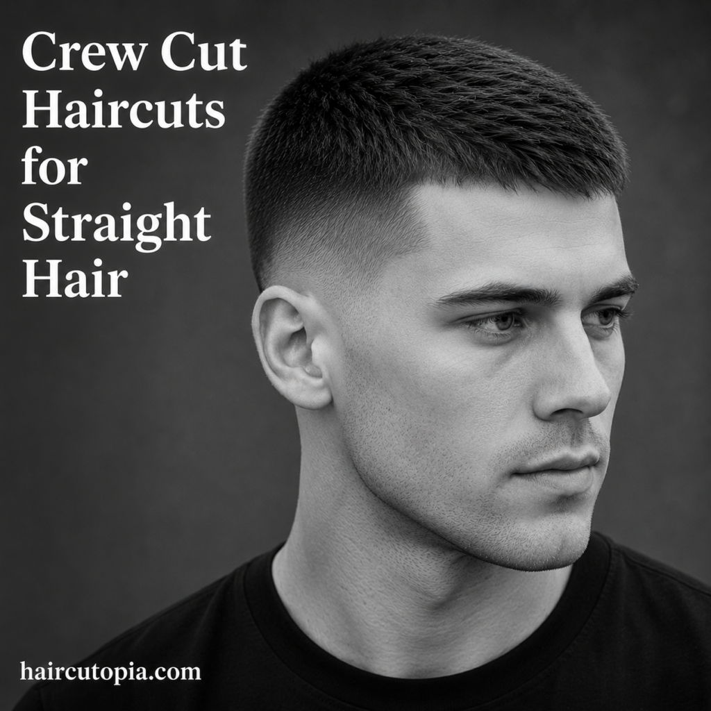 Crew Cut Haircuts for Straight Hair: Clean, Timeless Styles for Modern Men