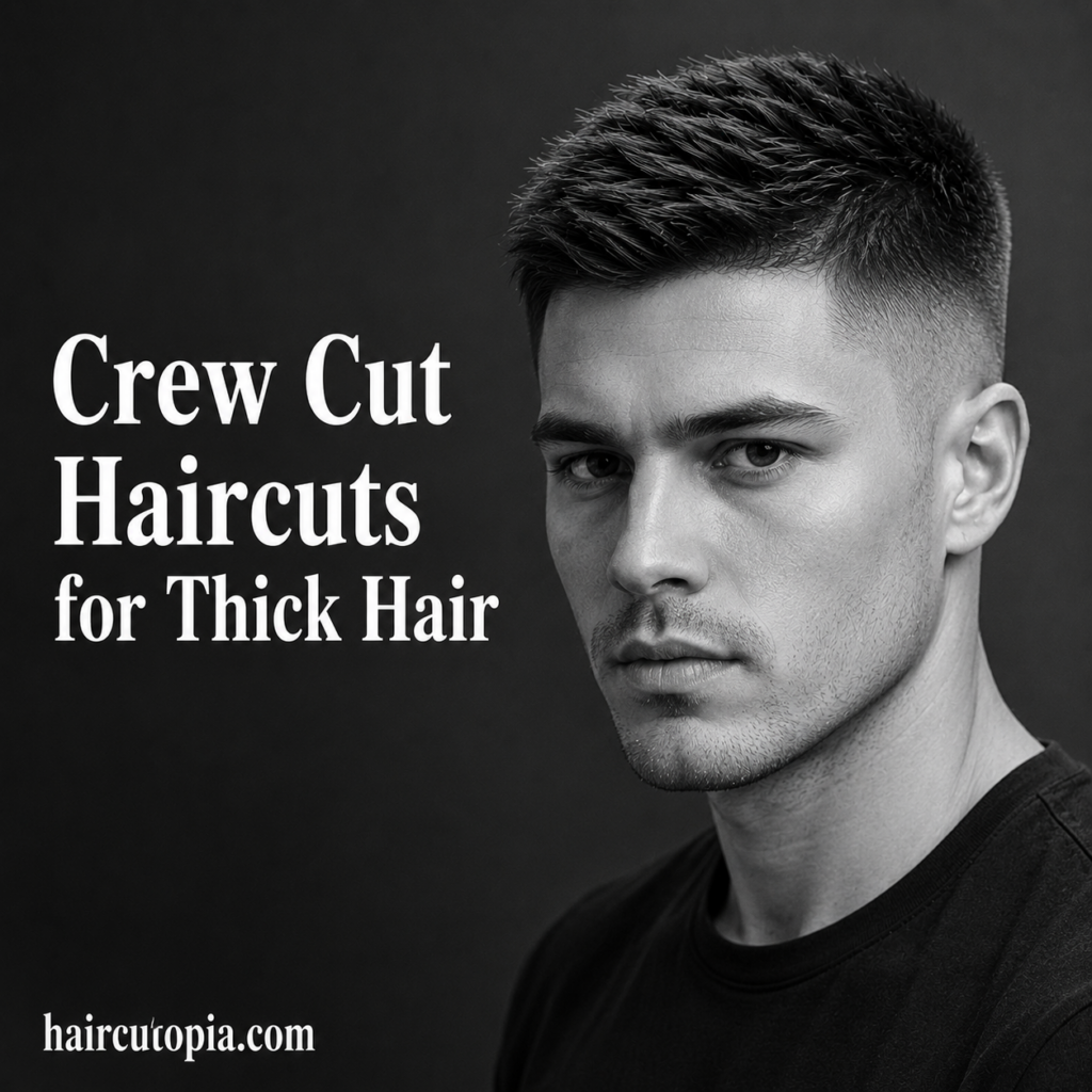 Crew Cut Haircuts for Thick Hair: Clean, Stylish, and Easy-to-Manage Looks