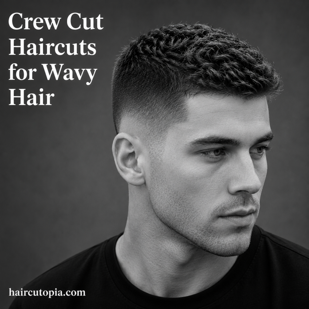 Crew Cut Haircuts for Wavy Hair: Stylish, Effortless Looks for Modern Men