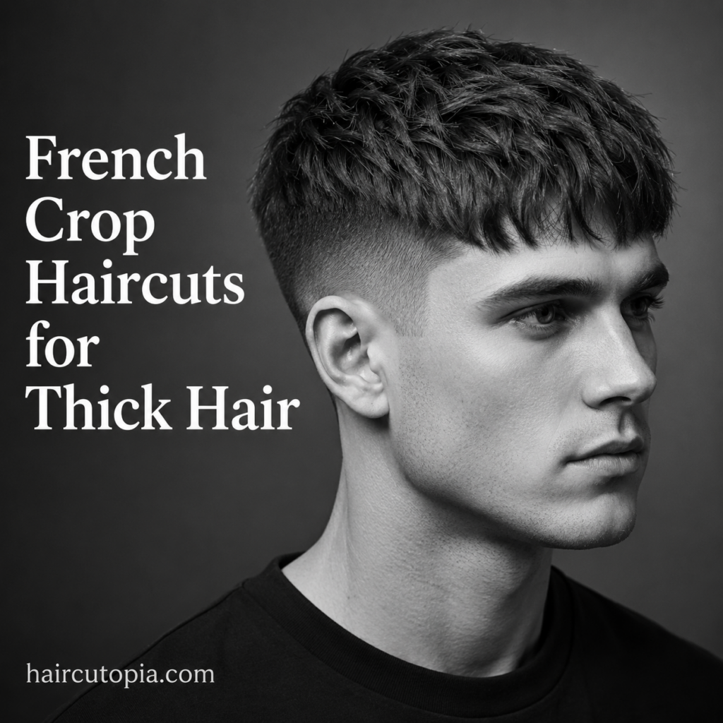French Crop Haircuts for Thick Hair: Stylish, Easy-to-Manage Looks for Modern Men