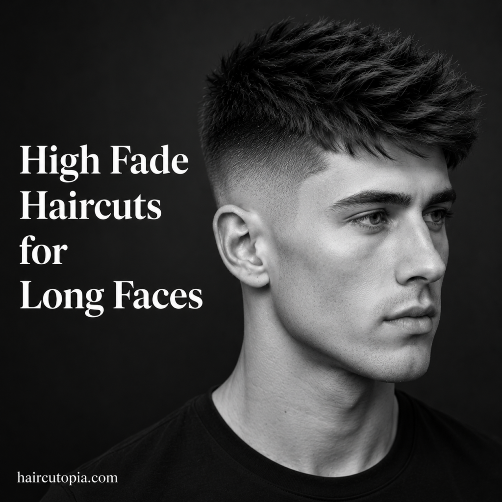 High Fade Haircuts for Long Faces