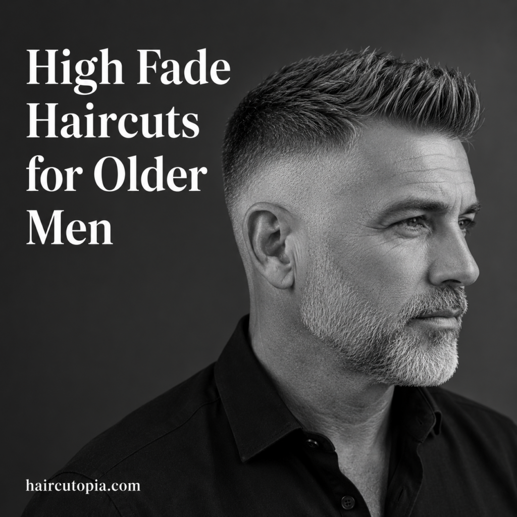 High Fade Haircuts for Older Men: Stylish, Clean, and Timeless Looks
