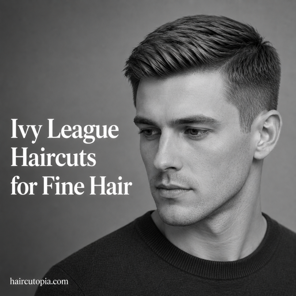 Ivy League Haircuts for Fine Hair