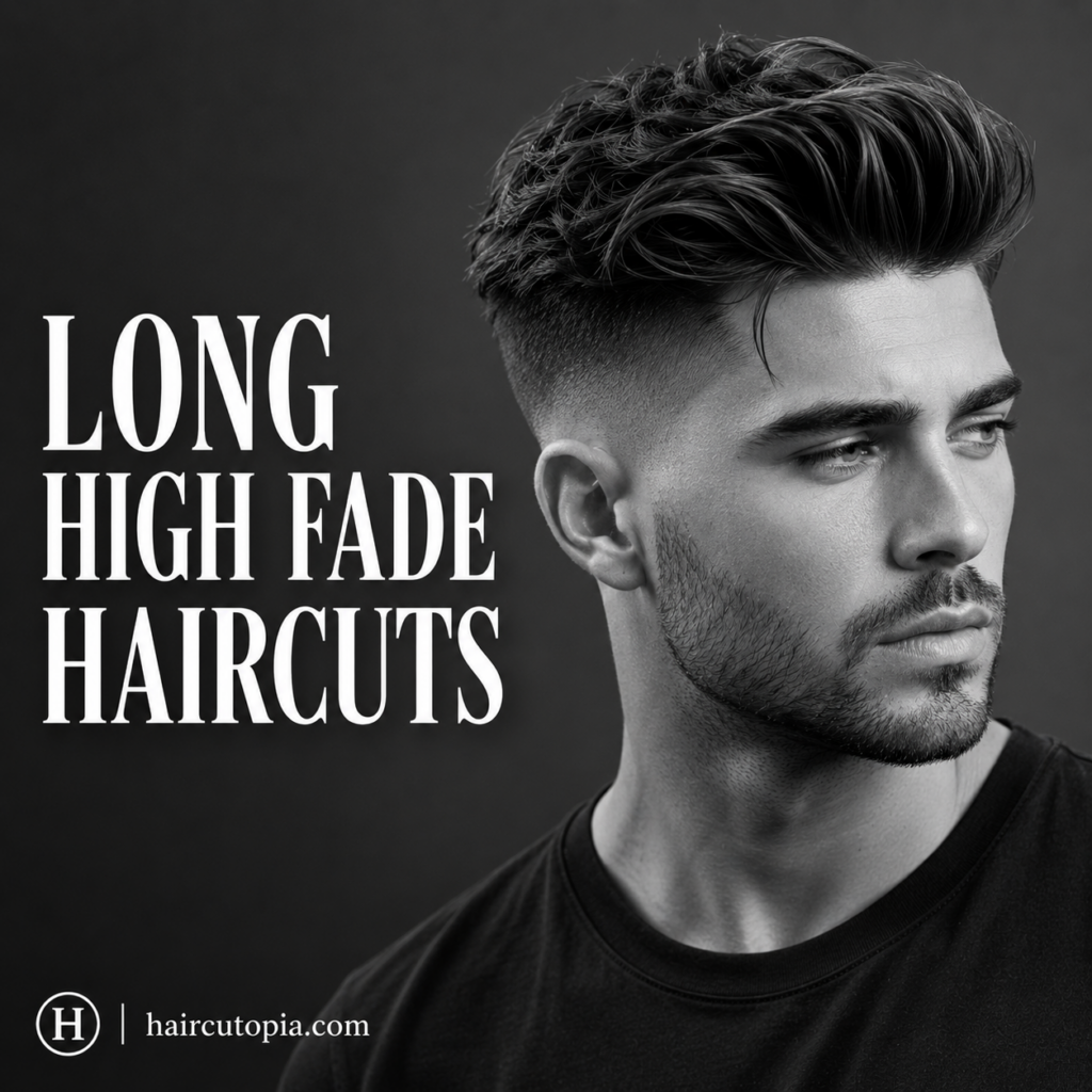Long High Fade Haircuts: Modern Styles That Balance Length and Sharp Contrast