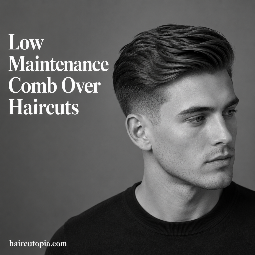 Low Maintenance Comb Over Haircuts: Easy, Clean Styles for Men