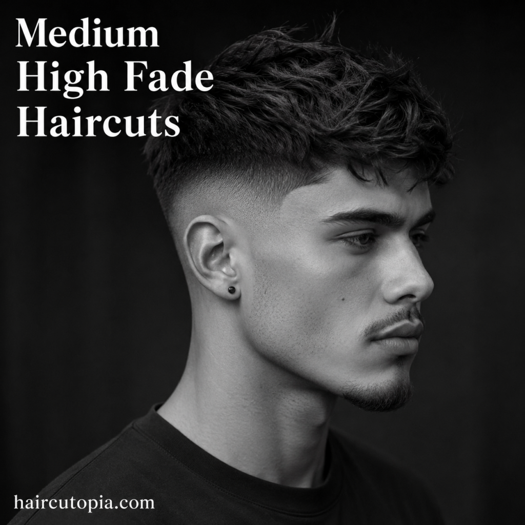 Medium High Fade Haircuts: The Perfect Balance of Style and Versatility