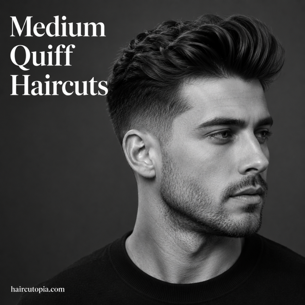 Medium Quiff Haircuts: The Perfect Balance of Volume, Style, and Versatility