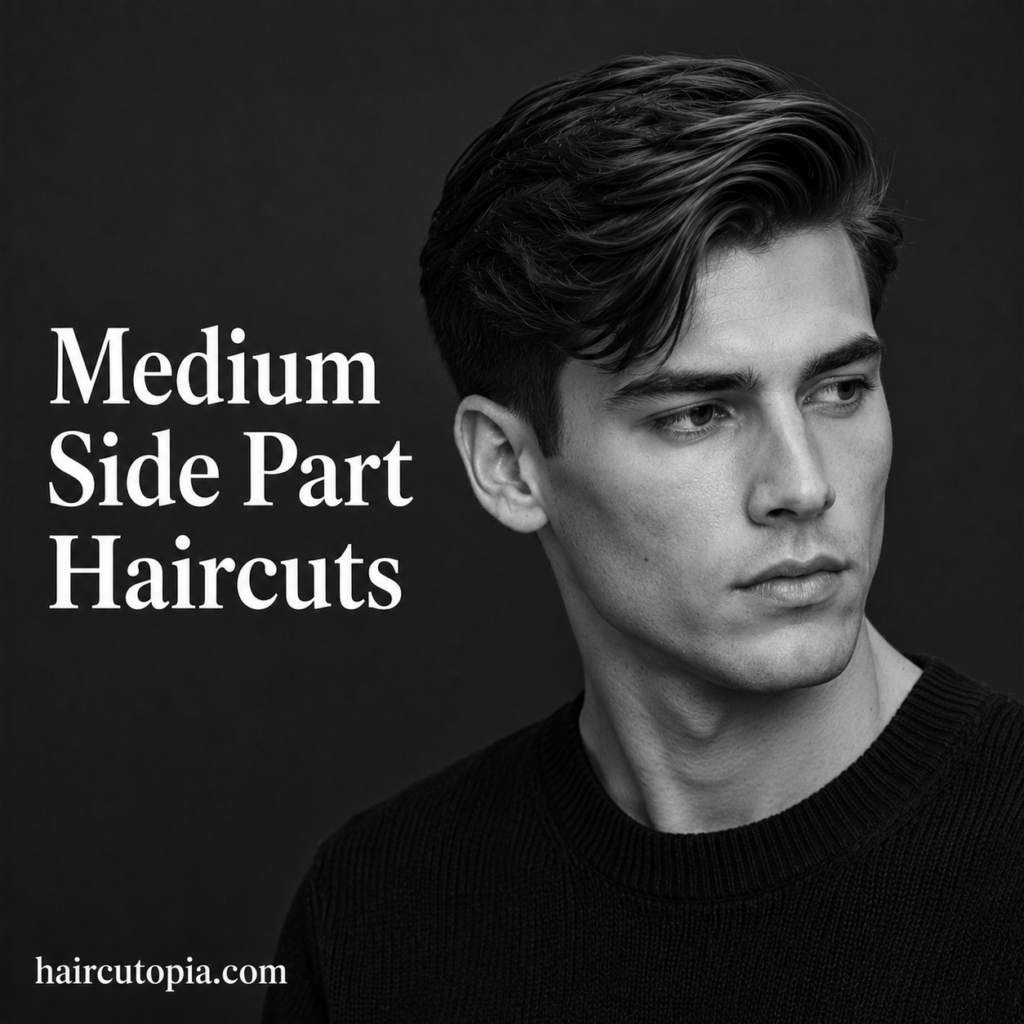 Medium Side Part Haircuts: Versatile Styles for Men