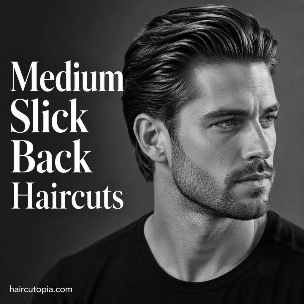Medium Slick Back Haircuts: The Complete Guide to Timeless Style for Modern Men