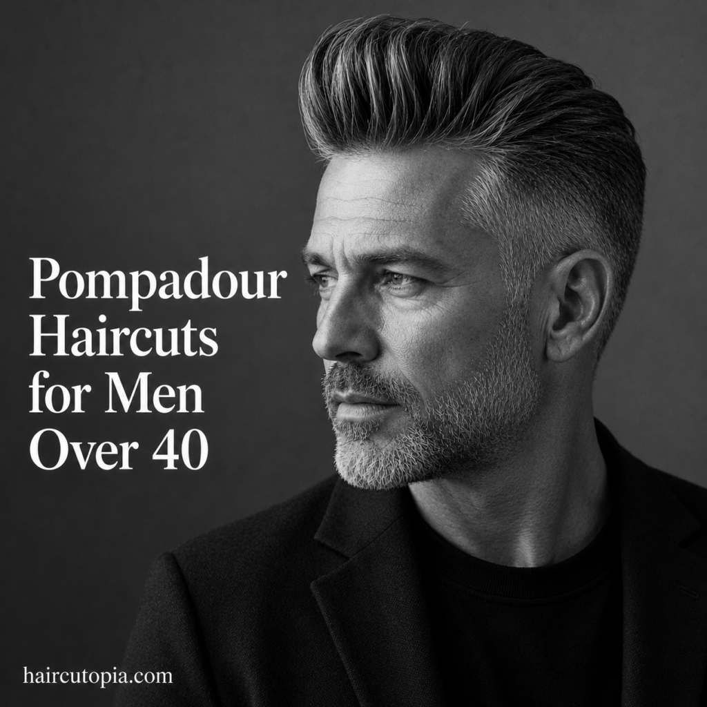Pompadour Haircuts for Men Over 40: Refined Styles With Modern Volume