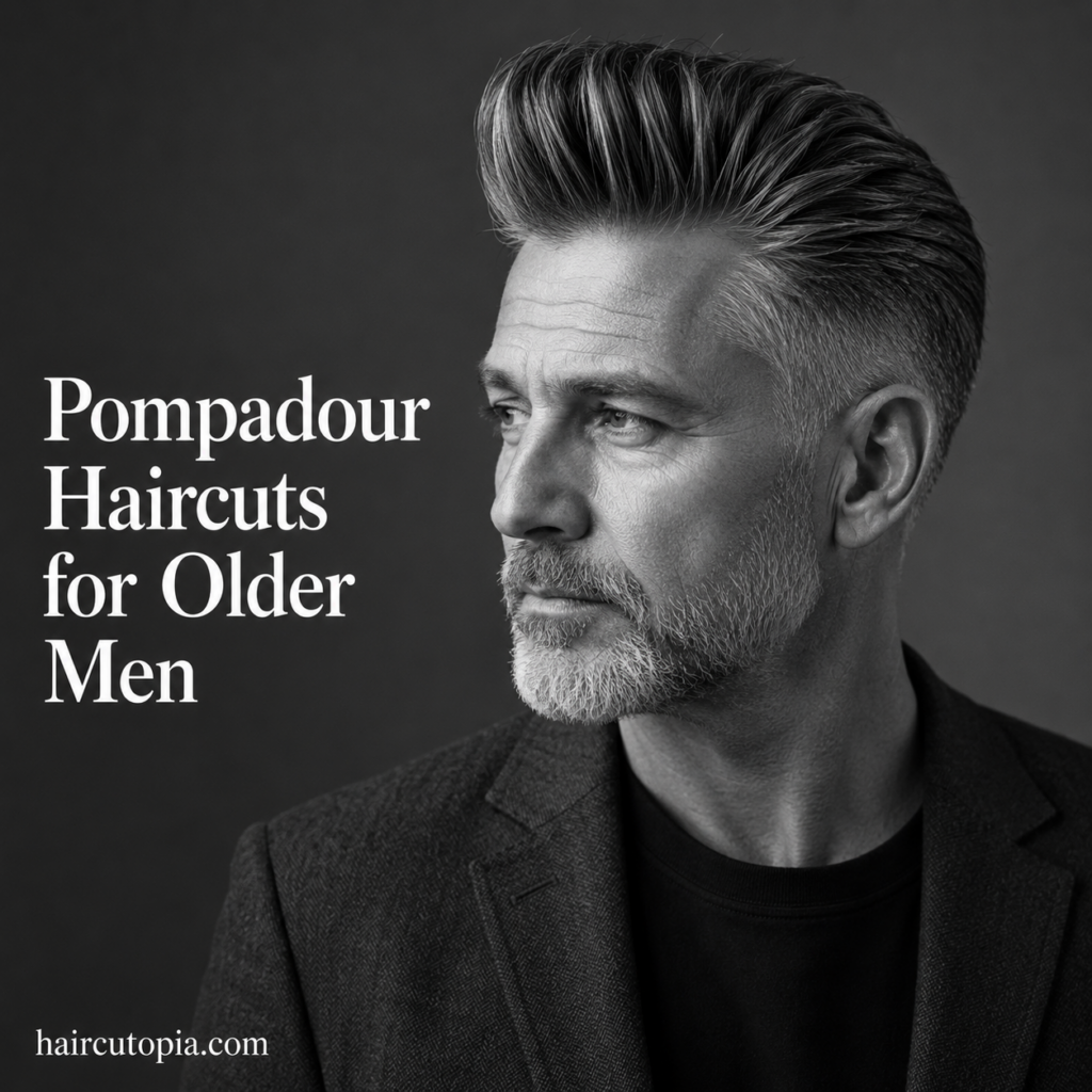 Pompadour Haircuts for Older Men: Refined Styles With Volume and Character