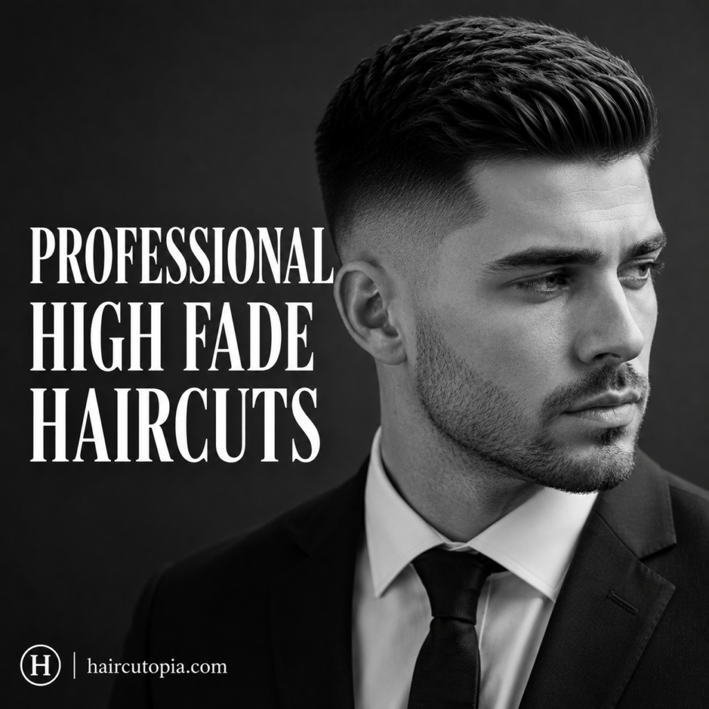 Professional High Fade Haircuts: Clean, Sharp Styles for the Modern Workplace