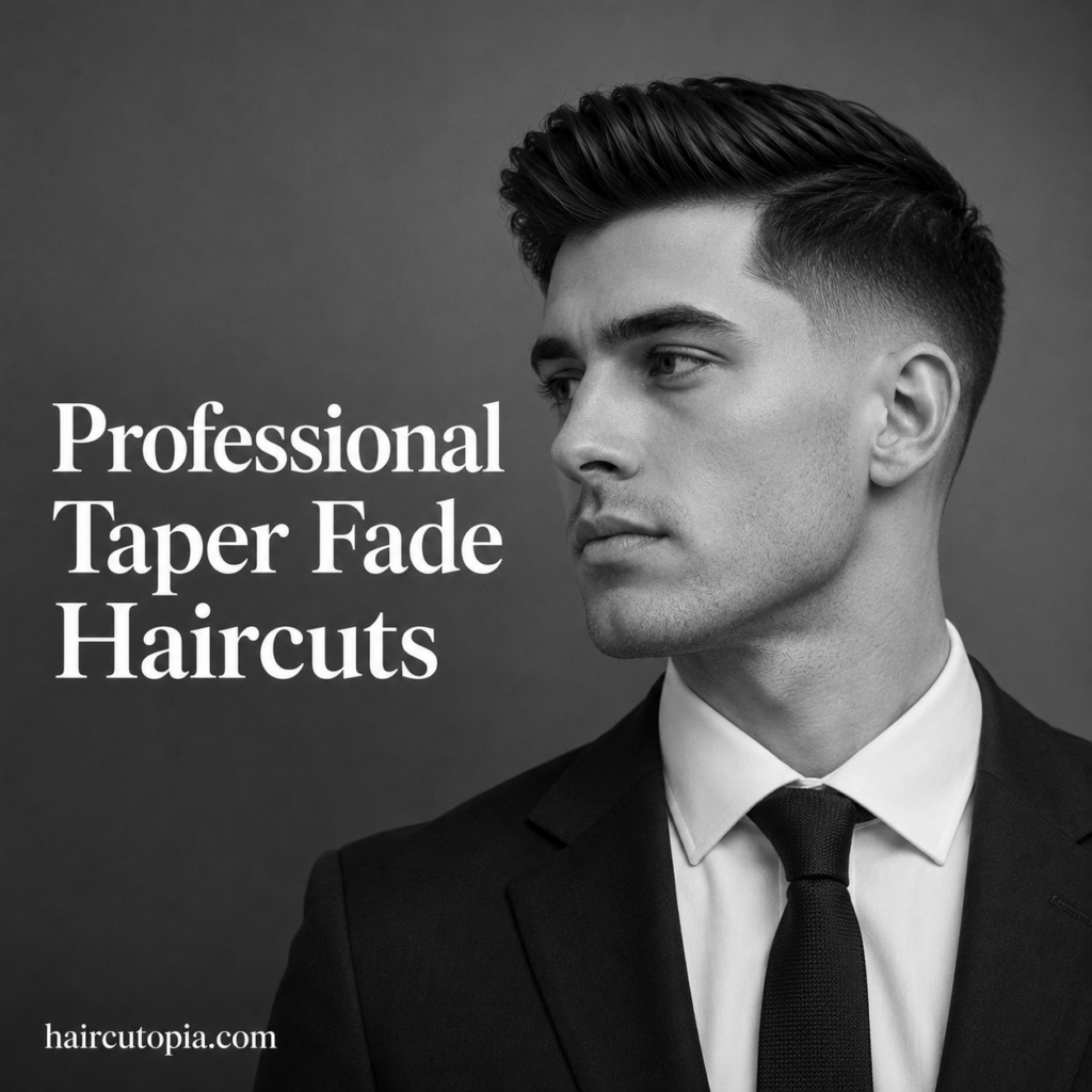 Professional Taper Fade Haircuts: Clean, Polished Styles for the Modern Workplace