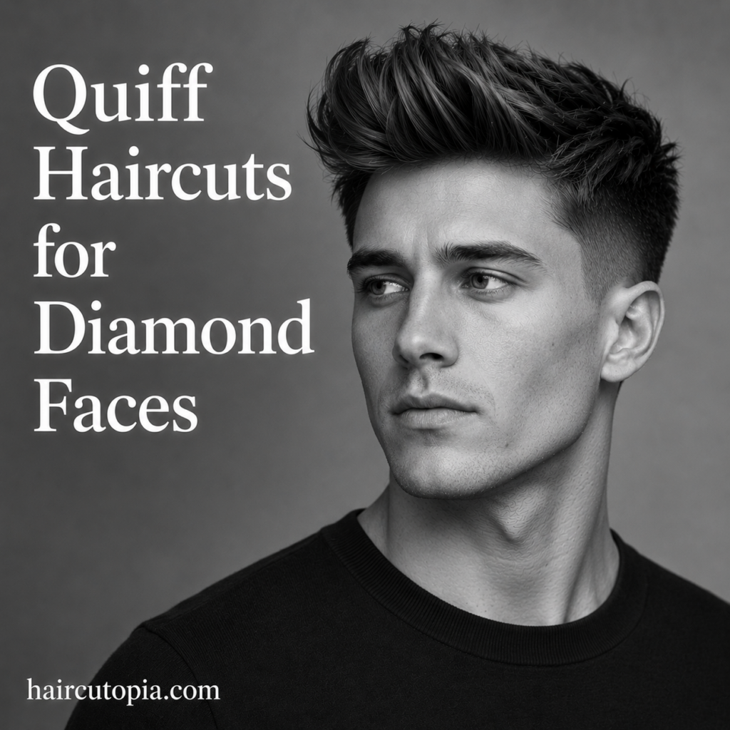 Quiff Haircuts for Diamond Faces: Best Styles, Fades, and Styling Tips