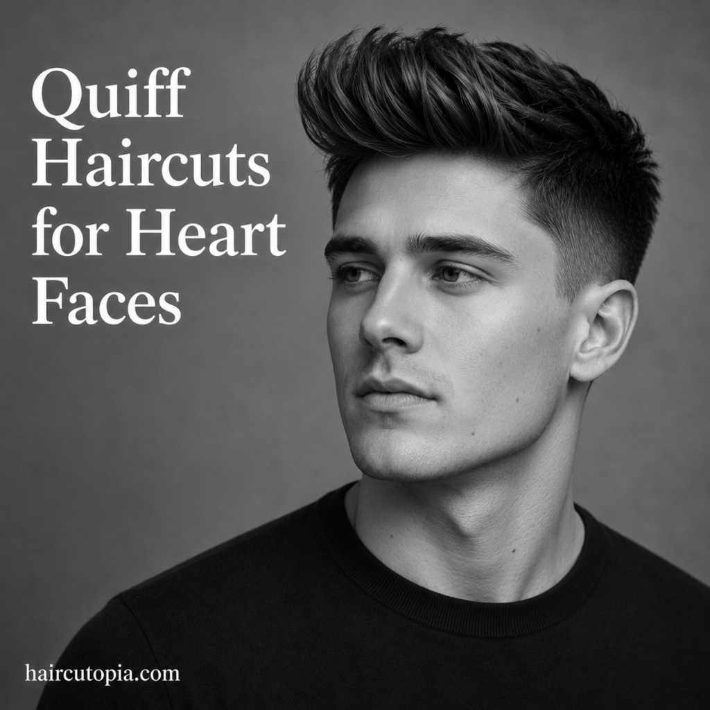 Quiff Haircuts for Heart Faces: Best Styles, Fades, and Styling Tips